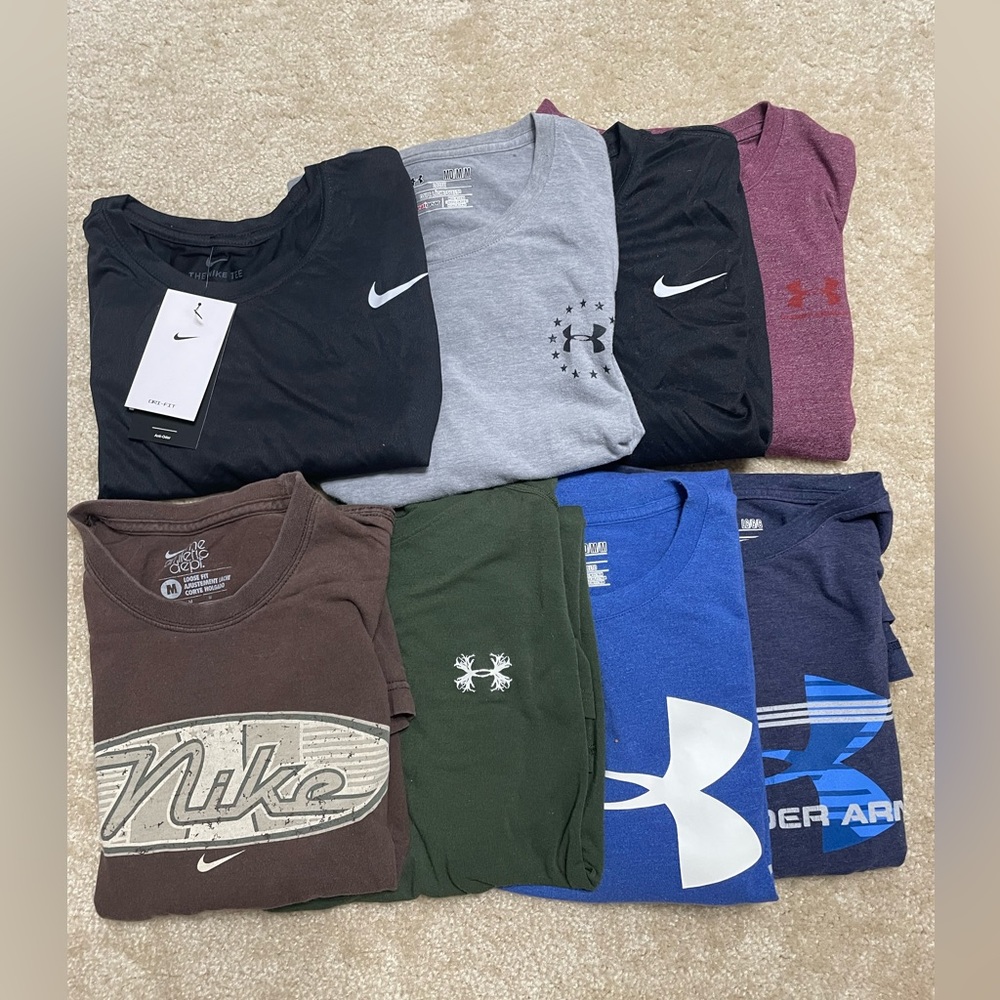 Nike & Under Armor Shirt Lot